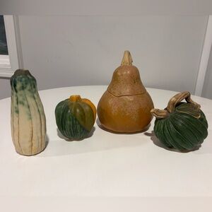 Patricia Garrett Ceramic Gourds Set